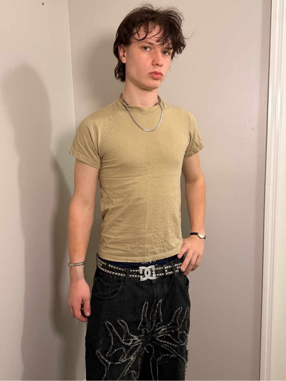 5.11 Tactical Short Sleeve Crewneck Tee in Khaki